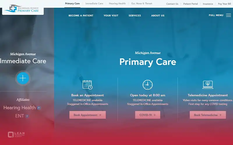 medical web design 3