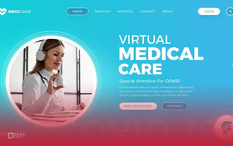 medical web design 5