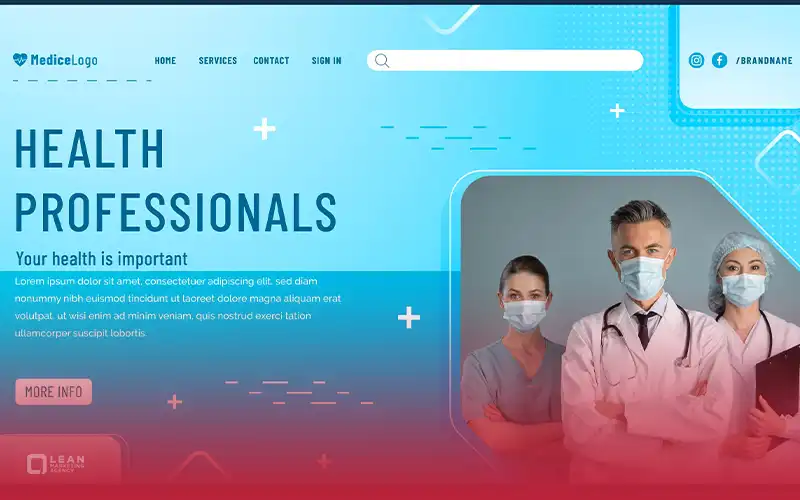medical web design 6
