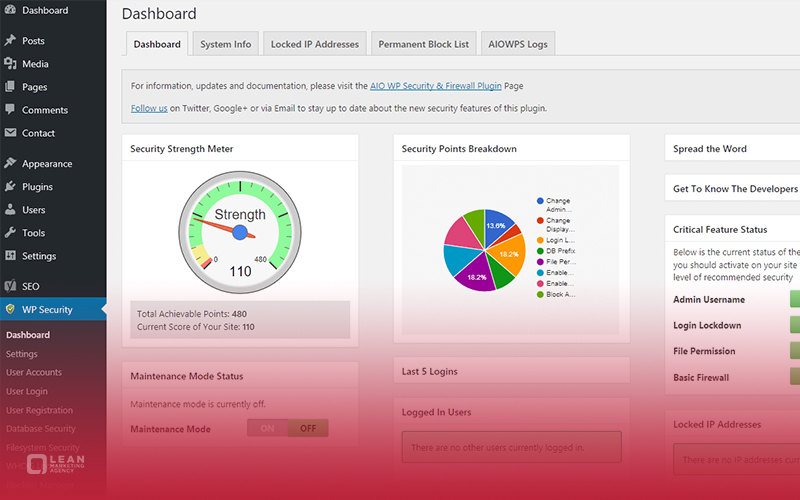 WordPress security plugin 7