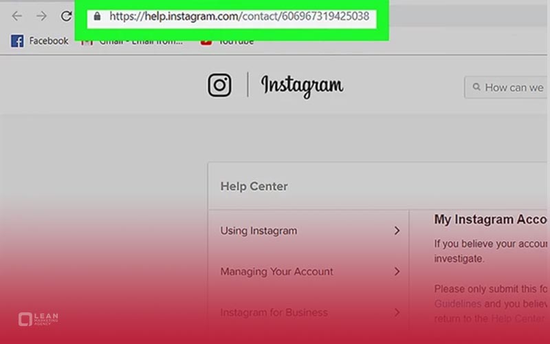 Restoring deactivated Instagram page 6