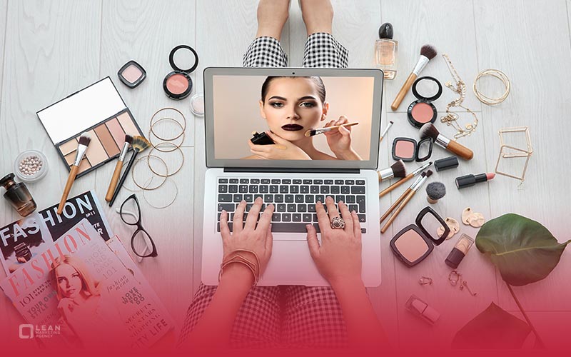 تولید محتوا برای لوازم ارایشی 8