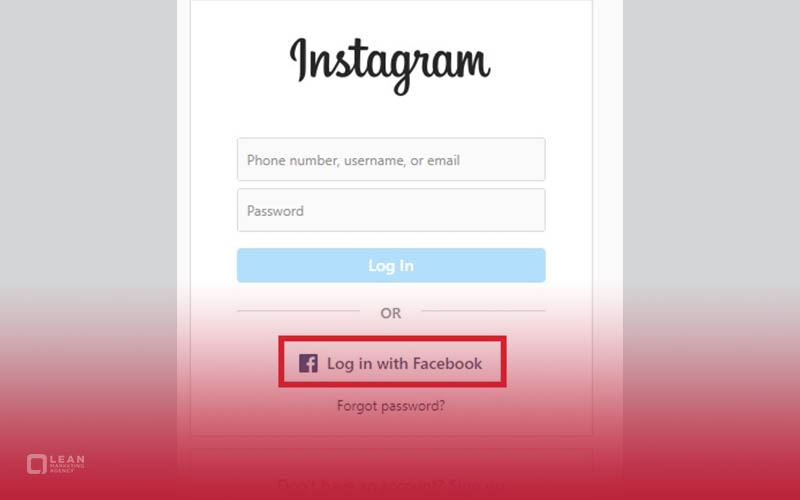 لینک بازیابی رمز اینستاگرام