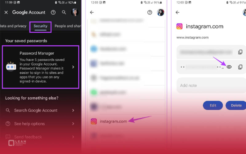 بازیابی رمز اینستاگرام